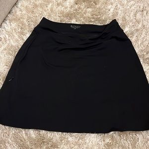 Athleta black workout skort